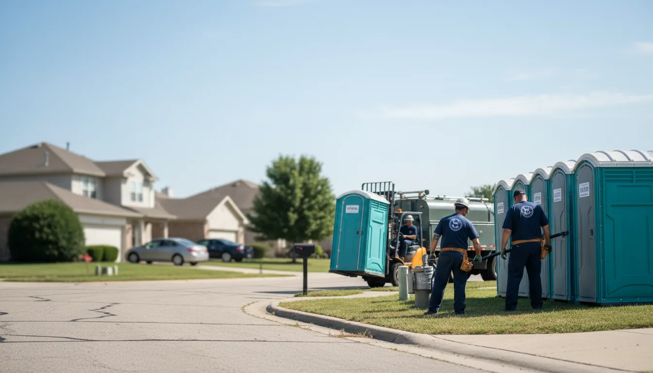 Porta Potty Rental in Oak Forest, IL near me